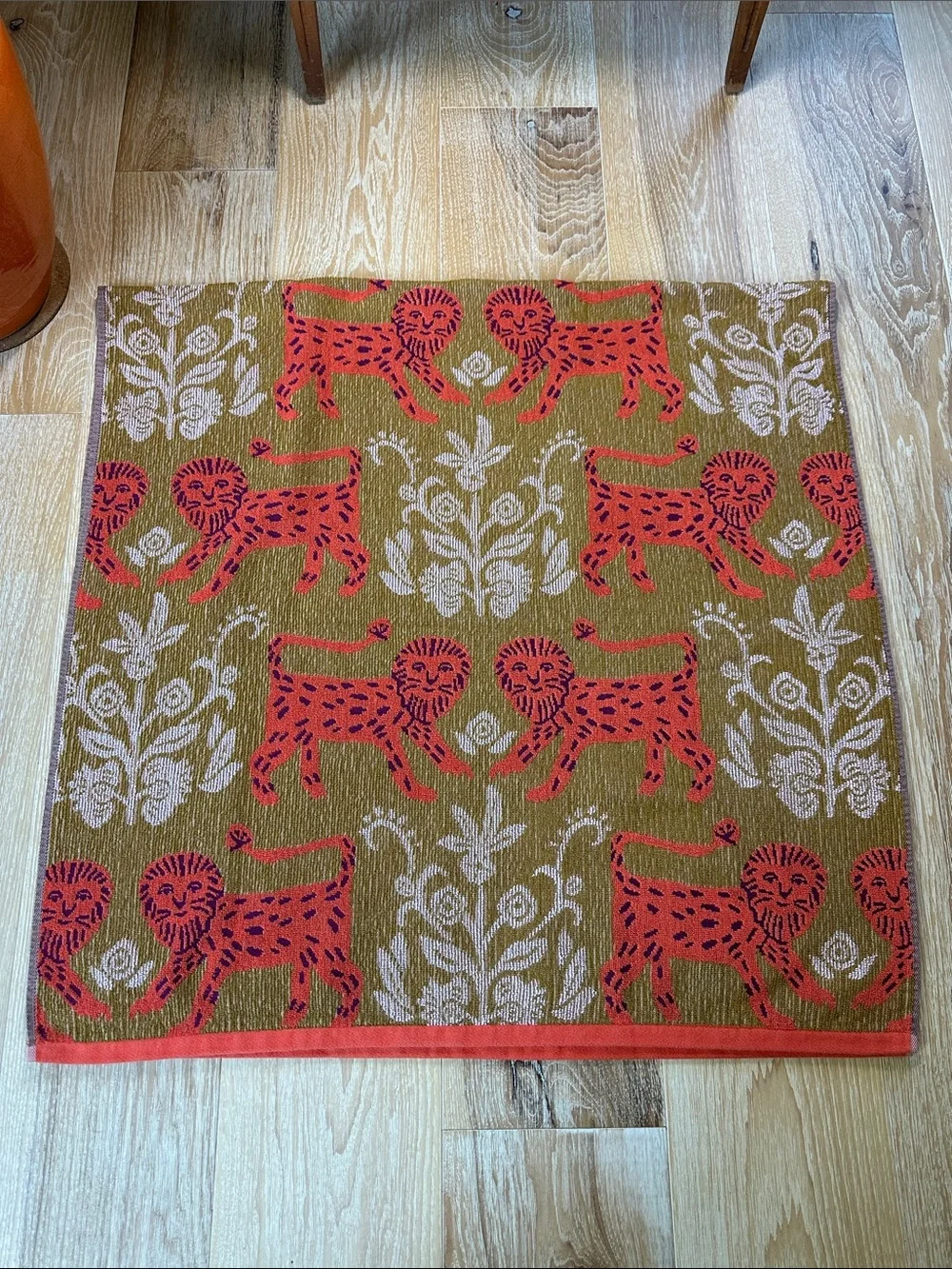 Anthropologie “Layla Lion” Beach Towel